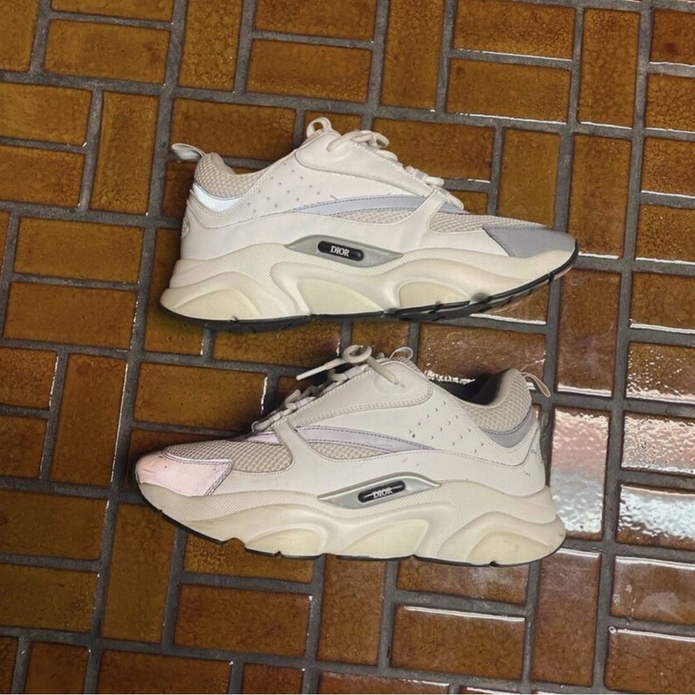 Size 9’5 Dior B22 white